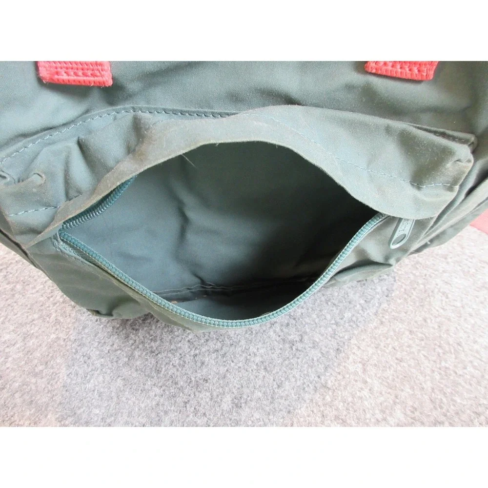 Fjallraven Kanken Sling‎ Mini Backpack Frost Green Coral Pink Casual Pocket